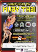  Muaythai Seminar in Argentina  
