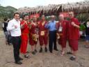 Ajarn Paiboon and Ajarn Radom receives the Golden Mongkol