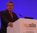 IOC President Opens the 2014 SportAccord IF Forum